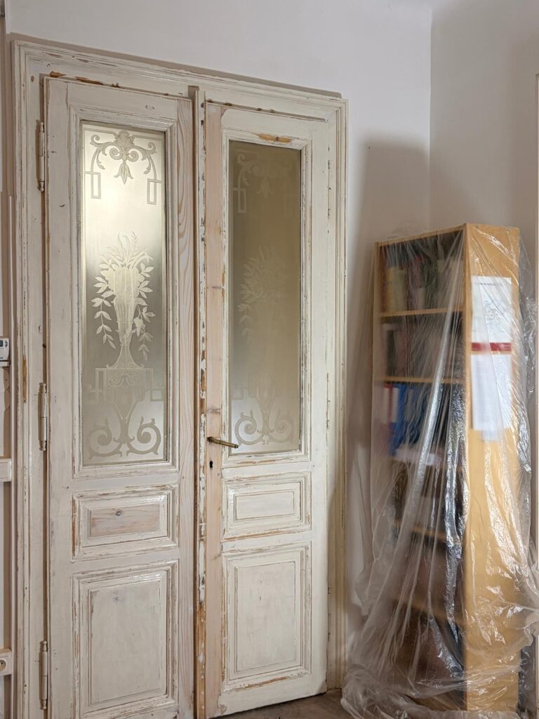 Alt-Wien-Tür Sanierung vorher_ (5) Sanierung Alt-Wien-Innentür